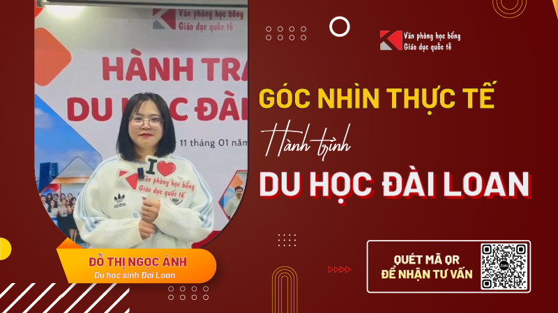 Hành trình du học Đài Loan của Ngọc Ánh: Từ giấc mơ đến hiện thực
